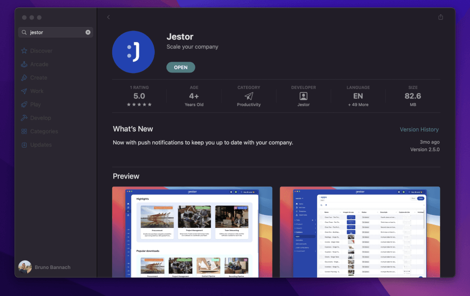Download Jestor for iPhone, iPad and MacOs