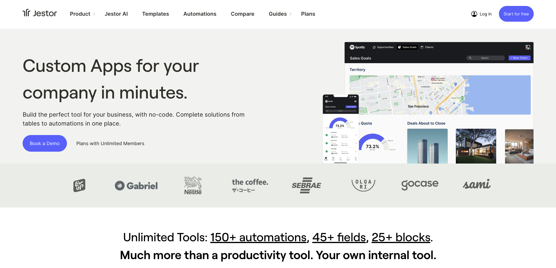 No-code platform for business growth and Non-Technical Teams