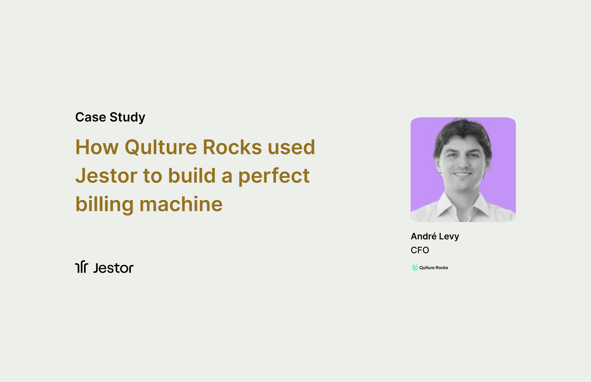 Don’t leave money on the table: How Qulture Rocks used Jestor to build a perfect billing machine