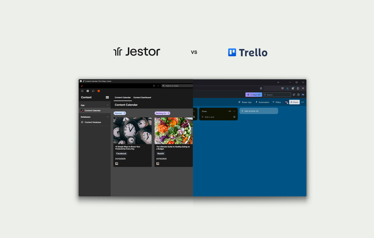 Trello vs Jestor: Qual é a Melhor Ferramenta de Gestão de Processos em 2025?