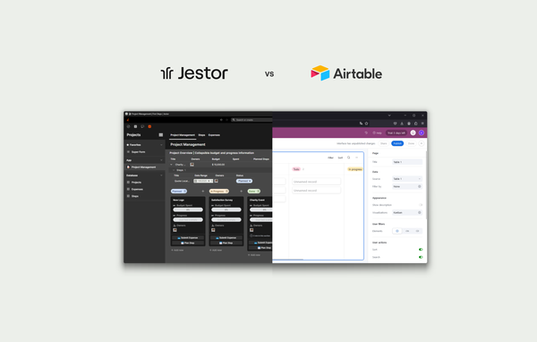 Best Airtable Alternative? Comparing Jestor & Airtable for Business Processes